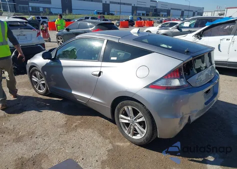 2011 Honda Cr-Z from USA, damaged, VIN JHMZF1D47BS002505